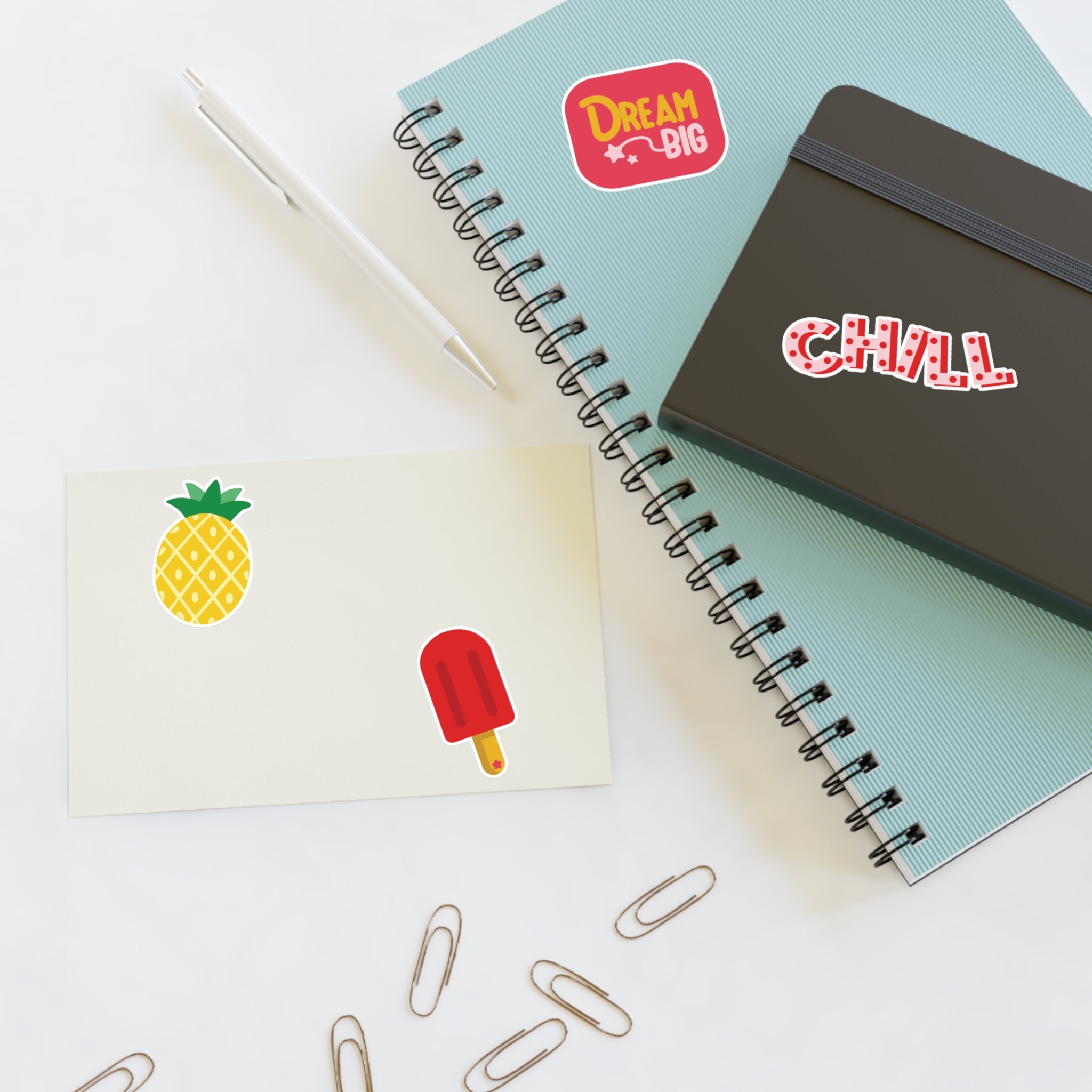 Summer Vibes Sticker Pack – Set of 4